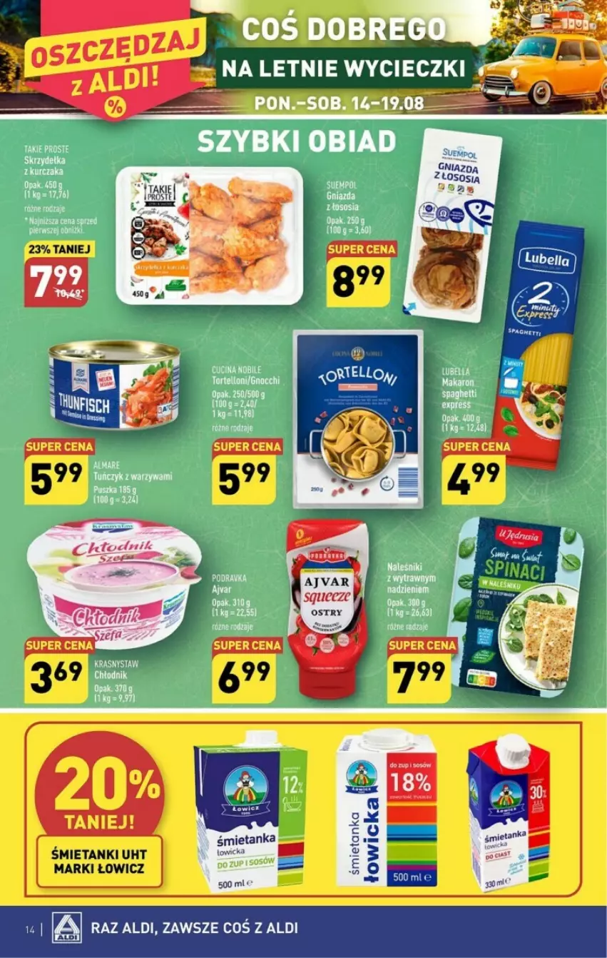 Gazetka promocyjna Aldi - ważna 14.08 do 19.08.2023 - strona 6 - produkty: Kurczak