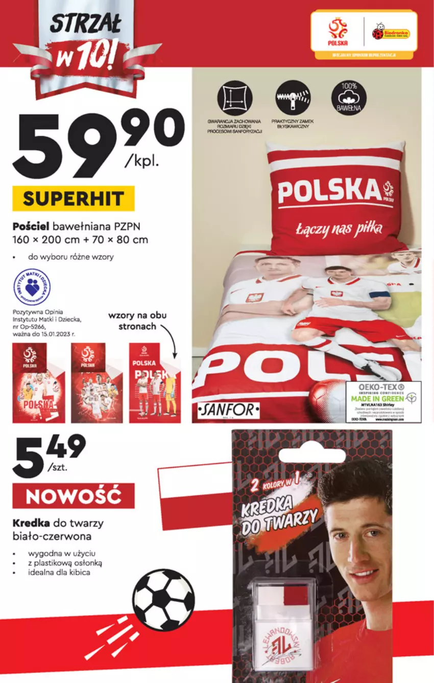 Gazetka promocyjna Biedronka - Okazje tygodnia - ważna 07.06 do 26.06.2021 - strona 12 - produkty: BIC, Kredka, Pościel