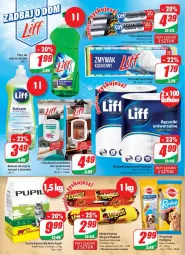 Gazetka promocyjna Dino - Gazetka - Gazetka - ważna od 26.10 do 26.10.2021 - strona 22 - produkty: Mokra karma, Do mycia naczyń, Papier, Balsam do mycia naczyń, Płyn do mycia naczyń, Ręcznik, Mars, Chusteczki, Płyn do mycia, Pedigree, Sucha karma, Folia aluminiowa