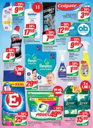Gazetka promocyjna Dino - Gazetka - Gazetka - ważna od 26.10 do 26.10.2021 - strona 23 - produkty: Palmolive, Pampers, Pieluchy, Proszek do prania, Pasta do zębów, Kret, Tampony, Szampon, Płyn do mycia, Colgate, Ariel, Kapsułki do prania, Lenor, Nivea, LG