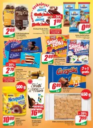Gazetka promocyjna Dino - Gazetka - Gazetka - ważna od 26.10 do 26.10.2021 - strona 3 - produkty: Lubisie, Nesquik, Dr Gerard, Wafle, Grześki, Czekolada, Ferrero, Baton, Kakao, Kinder