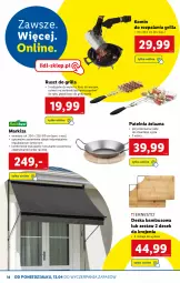 Gazetka promocyjna Lidl - KATALOG SKLEPU ONLINE - Gazetka - ważna od 30.04 do 30.04.2021 - strona 14 - produkty: Hamburger, Markiza, Kosz, Burger, Patelnia, Grill