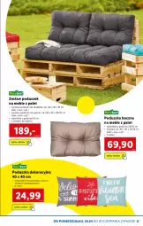 Gazetka promocyjna Lidl - KATALOG SKLEPU ONLINE - Gazetka - ważna od 30.04 do 30.04.2021 - strona 17 - produkty: Por, Poduszka dekoracyjna, Poszewka, Poduszka, Meble