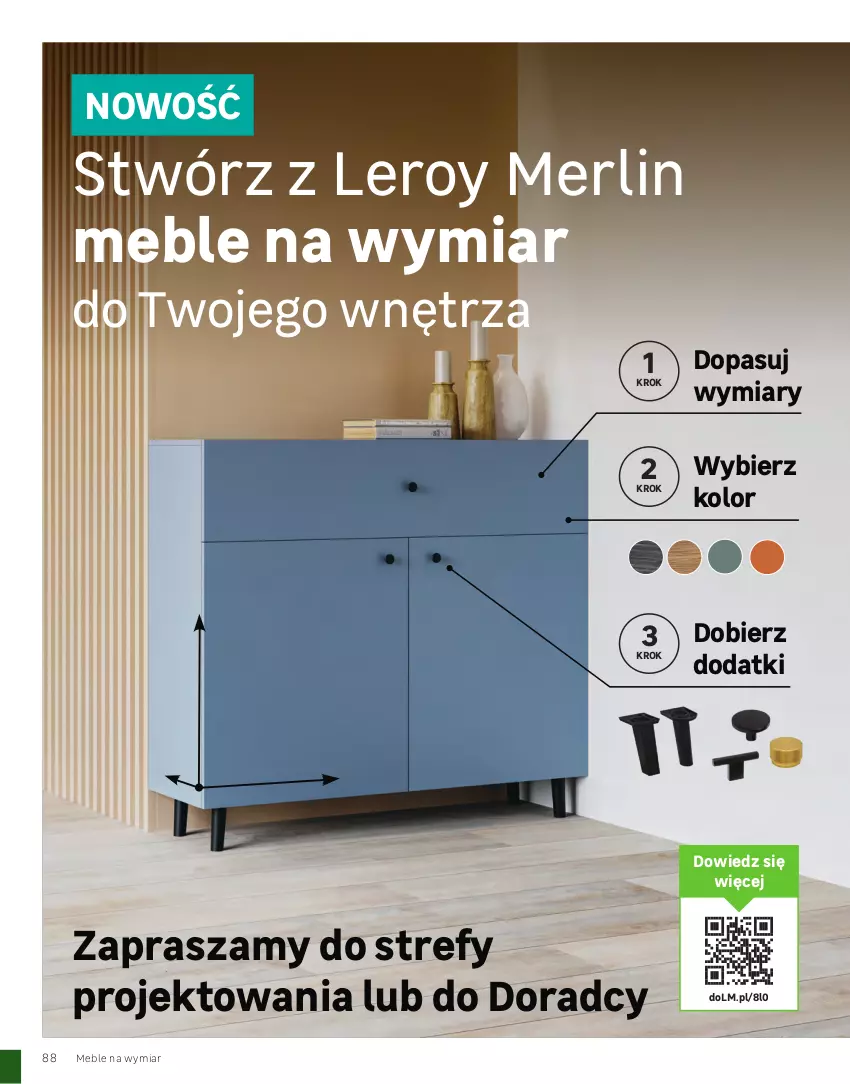 Gazetka promocyjna Leroy Merlin - Gazetka Leroy Merlin - ważna 01.01.2023 do 31.01.2024 - strona 88 - produkty: Meble