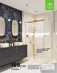 Gazetka promocyjna Leroy Merlin - Gazetka Leroy Merlin - Gazetka - ważna od 31.01 do 31.01.2024 - strona 17 - produkty: Glazura, Bateria umywalkowa, Szafka pod umywalkę, Laur, Szafka, Bateria, Umywalka, Gres, Lazur, Gres szkliwiony
