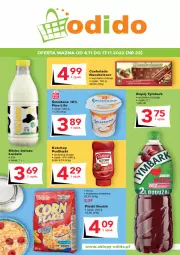 Gazetka promocyjna Odido - Gazetka - Gazetka - ważna od 17.11 do 17.11.2022 - strona 1 - produkty: Ketchup, Ser, Czekolada, Tymbark, Pudliszki, Napój, Mleko