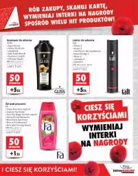 Gazetka promocyjna Intermarche - Gazetka - ważna od 15.11 do 15.11.2024 - strona 23 - produkty: Por, Divine, Taft, Aloe vera, Sport, Szampon, Lakier do włosów, Moments, Lakier, Fa