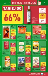 Gazetka promocyjna Aldi - Pełna oferta - Gazetka - ważna od 21.12 do 21.12.2025 - strona 17 - produkty: Majonez, All Seasons, Makaron, Gin, Gra, Ryba po grecku, Ryba, Winiary, Mąka, Basia, Oliwa z oliwek, Pomidory, Mąka tortowa, Fa, Oliwa