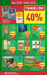 Gazetka promocyjna Aldi - Pełna oferta - Gazetka - ważna od 21.12 do 21.12.2025 - strona 22 - produkty: Pistacje, Ciastka, Rum, Por, Gra, Cukier, Chrupki, Herbatniki, Tonik, Sport, Baton, Candy, Cukierki, Gofry, Ritter Sport, LG