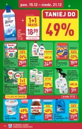 Gazetka promocyjna Aldi - Pełna oferta - Gazetka - ważna od 21.12 do 21.12.2025 - strona 30 - produkty: Ludwik, Nutella, Ser, Gra, Do mycia naczyń, Twaróg, Tablet, Proszek do prania, Persil, Płyn do mycia naczyń, Vizir, Płyn do płukania, Ferrero, Fairy, Płyn do spryskiwaczy, Płyn do mycia, Zmywarki, Kapsułki do prania, Tabletki do zmywarki, Lenor, Fa