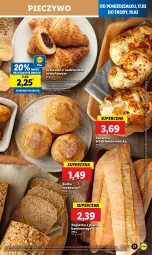 Gazetka promocyjna Lidl - GAZETKA - Gazetka - ważna od 19.02 do 19.02.2025 - strona 19 - produkty: Piec, Ser, Focaccia, Croissant, Bagietka, Pieczywo, Bułka