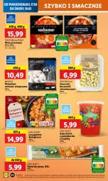 Gazetka promocyjna Lidl - GAZETKA - Gazetka - ważna od 19.02 do 19.02.2025 - strona 42 - produkty: Zupa, Spód do pizzy, Gnocchi, Pizza, Bazyl, Lasagne, Fa