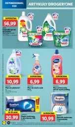 Gazetka promocyjna Lidl - GAZETKA - Gazetka - ważna od 19.02 do 19.02.2025 - strona 56 - produkty: Gin, Papier, Papier toaletowy, Płyn do płukania, Ręcznik, Płyn do mycia, Sidolux, Flora, Ariel