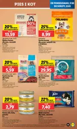 Gazetka promocyjna Lidl - GAZETKA - Gazetka - ważna od 19.02 do 19.02.2025 - strona 57 - produkty: Mokra karma, Sos, Pur, Purina, Kawa, Gourmet Gold, Fanta, Felix, Gala, Sucha karma, Fa
