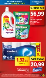 Gazetka promocyjna Lidl - GAZETKA - Gazetka - ważna od 19.02 do 19.02.2025 - strona 7 - produkty: Papier, Papier toaletowy, Ariel, Kapsułki do prania