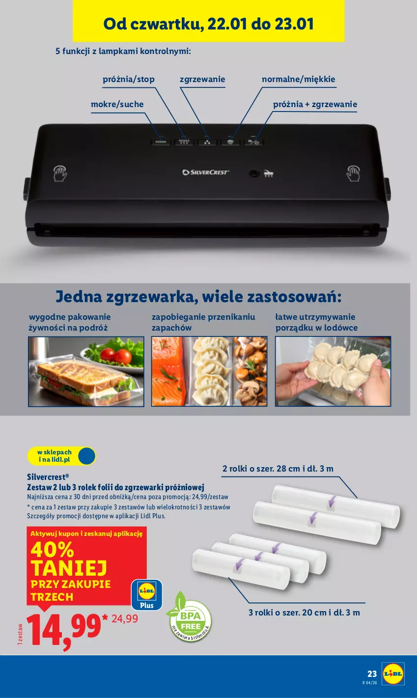 Gazetka promocyjna Lidl - GAZETKA - ważna 19.01 do 25.01.2026 - strona 25 - produkty: Bieganie, Por, Rolki, Silvercrest, Top, Warka