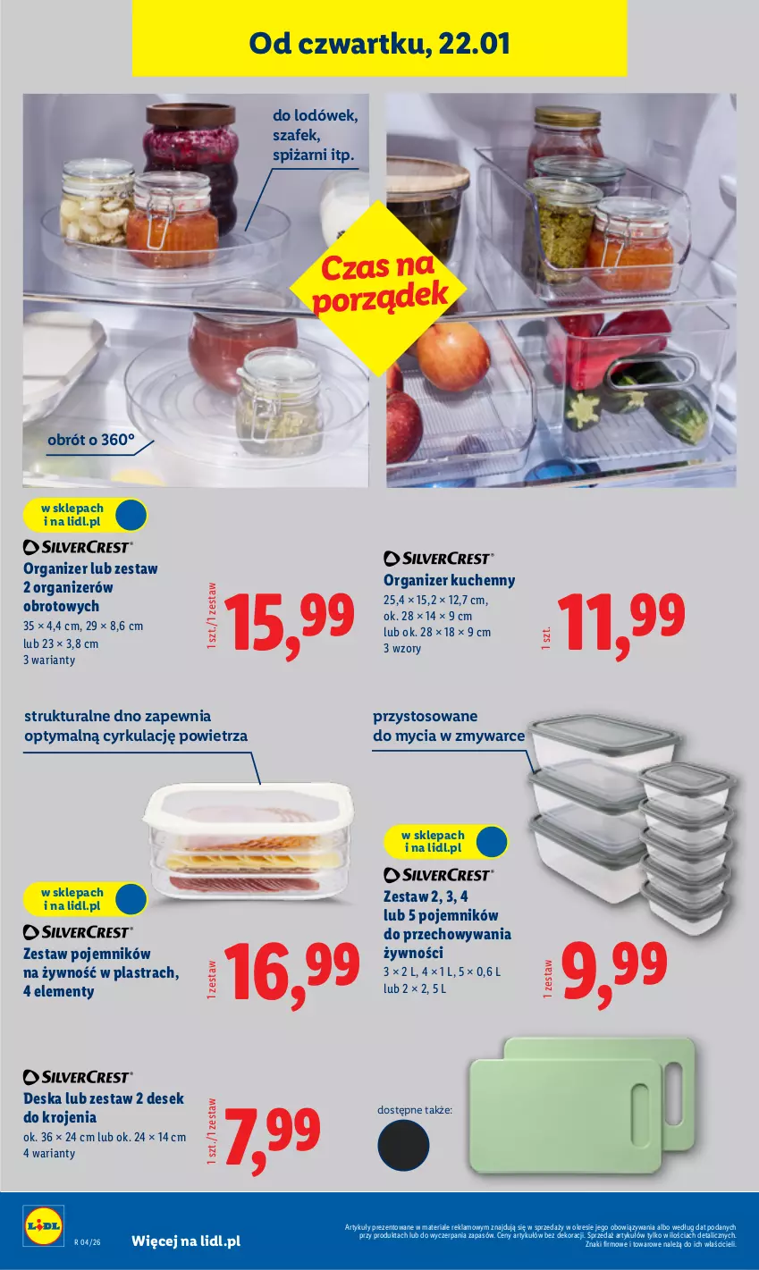 Gazetka promocyjna Lidl - GAZETKA - ważna 19.01 do 25.01.2026 - strona 30 - produkty: Organizer, Pojemnik, Por