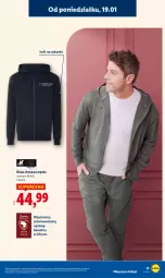 Gazetka promocyjna Lidl - GAZETKA - Gazetka - ważna od 25.01 do 25.01.2026 - strona 11 - produkty: Dres, Bluza, Bluza dresowa