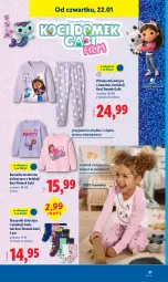 Gazetka promocyjna Lidl - GAZETKA - Gazetka - ważna od 25.01 do 25.01.2026 - strona 21 - produkty: Koc, Karp, Kosz, Skarpetki, Koszulka, Dzieci, Piżama