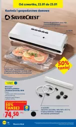 Gazetka promocyjna Lidl - GAZETKA - Gazetka - ważna od 25.01 do 25.01.2026 - strona 24 - produkty: Silvercrest, Ser, Kuchnia, Warka, LG