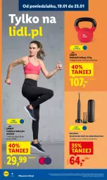 Gazetka promocyjna Lidl - GAZETKA - Gazetka - ważna od 25.01 do 25.01.2026 - strona 6 - produkty: Gin, Bell, Szczoteczka soniczna, Legginsy, Szczoteczka, Akumulator