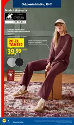 Gazetka promocyjna Lidl - GAZETKA - Gazetka - ważna od 25.01 do 25.01.2026 - strona 8 - produkty: Gra, Dres, Moda, Spodnie, Bluza, Spodnie dresowe