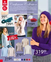 Gazetka promocyjna Selgros - Katalog Tekstylia - Gazetka - ważna od 19.10 do 19.10.2022 - strona 6 - produkty: Sweter, Ubrania, Opaska, Szal, Czapka