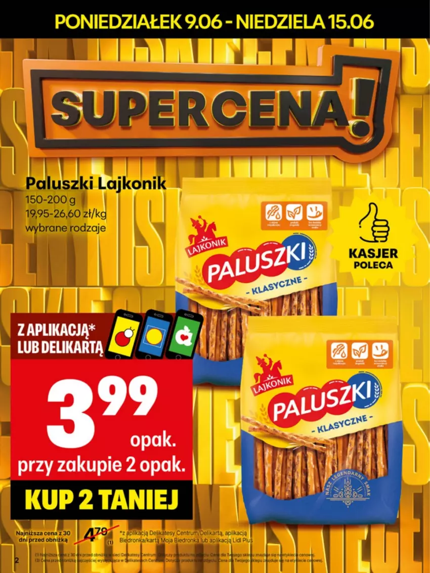 Gazetka promocyjna Delikatesy Centrum - Franczyza DC24 Poniedziałek - ważna 09.06 do 15.06.2025 - strona 2
