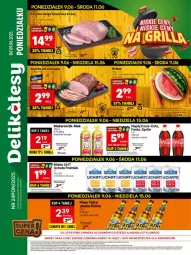 Gazetka promocyjna Delikatesy Centrum - Franczyza DC24 Poniedziałek - Gazetka - ważna od 15.06 do 15.06.2025 - strona 1 - produkty: Piwa, Piec, Gra, Coca-Cola, Fanta, POLMLEK, Polmiek, Sprite, Napój, Fa