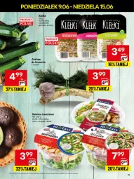 Gazetka promocyjna Delikatesy Centrum - Franczyza DC24 Poniedziałek - Gazetka - ważna od 15.06 do 15.06.2025 - strona 11 - produkty: Sałatka, Sałat, Kiełki, Kebab