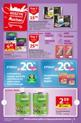 Gazetka promocyjna Auchan - Gazetka Tanie Zakupy Supermarket Auchan - Gazetka - ważna od 09.08 do 09.08.2023 - strona 9 - produkty: Piec, Kurczak, Mokra karma, Sok, Ser, Ryż, Kupiec, Sheba, Groszek