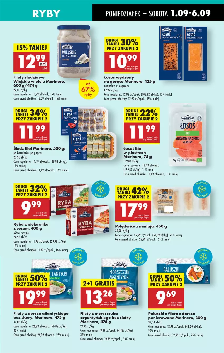 Gazetka promocyjna Biedronka - Od Poniedziałku - ważna 01.09 do 06.09.2025 - strona 35 - produkty: BIC, Dorsz, Fa, Mintaj, Olej, Pieprz, Sos