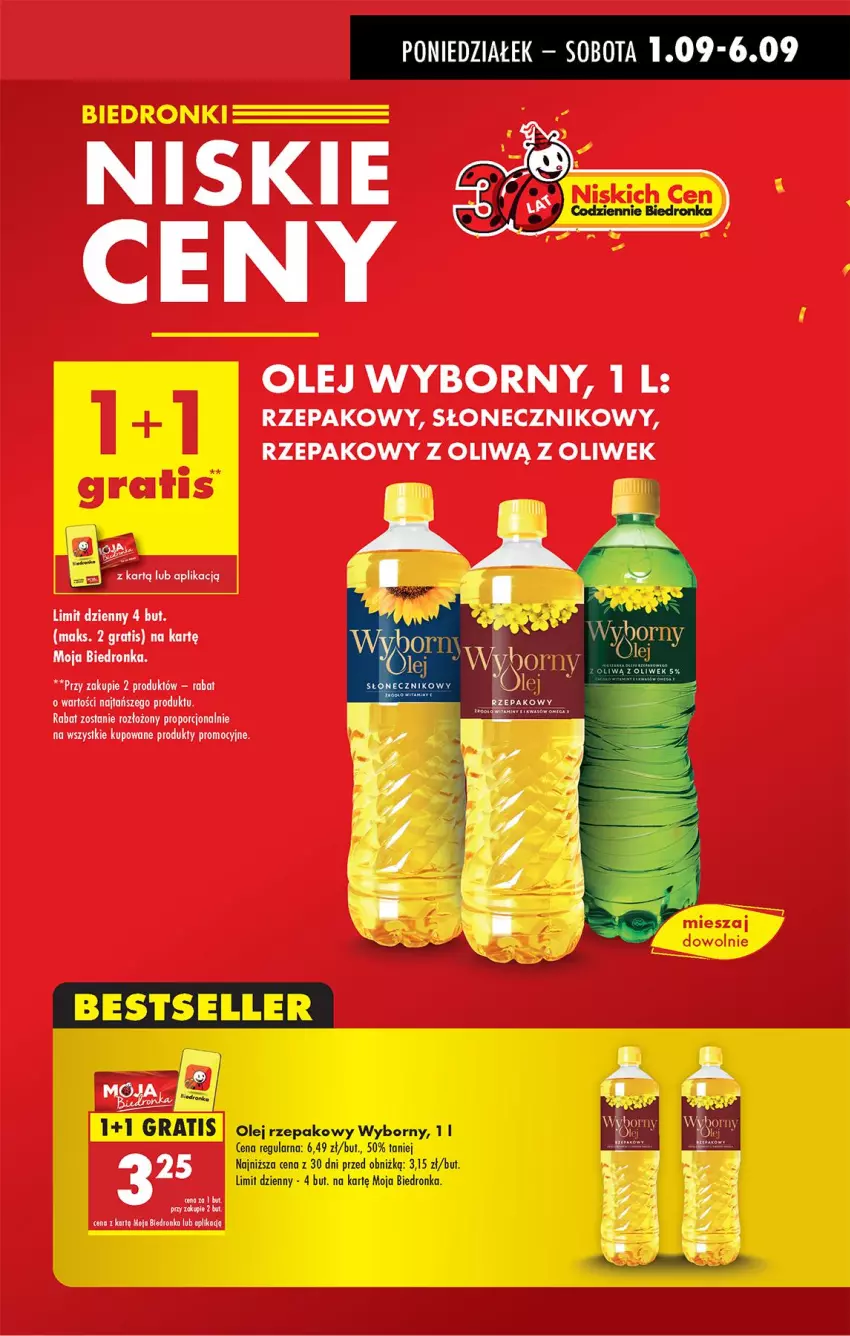 Gazetka promocyjna Biedronka - Od Poniedziałku - ważna 01.09 do 06.09.2025 - strona 7 - produkty: Gra, Olej, Olej rzepakowy