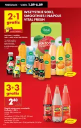 Gazetka promocyjna Biedronka - Od Poniedziałku - Gazetka - ważna od 06.09 do 06.09.2025 - strona 10 - produkty: Sok, Por, Oranżada, Napój gazowany, Napój