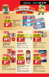 Gazetka promocyjna Biedronka - Od Poniedziałku - Gazetka - ważna od 06.09 do 06.09.2025 - strona 25 - produkty: Ser topiony, Cheddar, Krakus, Top, Ser, Por, Gin, Kiełbasa krakowska, Jogurt, Szynka, Tarczyński, Serek, Burger, Sport, Hochland, Pudliszki, Flora, Kiełbasa, Mleko