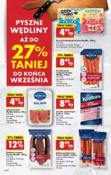 Gazetka promocyjna Biedronka - Od Poniedziałku - Gazetka - ważna od 06.09 do 06.09.2025 - strona 40 - produkty: Kiełbasa wiejska, Krakus, Por, Gra, Salami, Parówki, Tera, Szynka, Frankfurterki, Kabanos, Kiełbasa, Fa