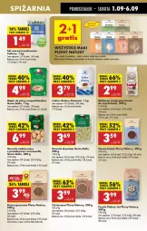Gazetka promocyjna Biedronka - Od Poniedziałku - Gazetka - ważna od 06.09 do 06.09.2025 - strona 45 - produkty: Makaron, Sól, Por, Gry, Cukier, Bell, Gnocchi, Diamant, Siemię Iniane, Babuni, Pizza, Fasola, Mąka do pizzy, Mąka, Mąka pszenna, Kasza, Olma, Kasza gryczana, Fa