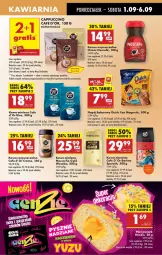 Gazetka promocyjna Biedronka - Od Poniedziałku - Gazetka - ważna od 06.09 do 06.09.2025 - strona 51 - produkty: Kawa rozpuszczalna, Por, Kawa ziarnista, Kawa mielona, Kawa, Mocca Fix Gold, Cappuccino, Woseba, Kakao, Napój