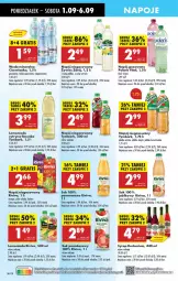 Gazetka promocyjna Biedronka - Od Poniedziałku - Gazetka - ważna od 06.09 do 06.09.2025 - strona 52 - produkty: Sok, Gra, Lemoniada, Kaktus, Cytryny, Napoje, Leon, Napój gazowany, Mola, Tymbark, Syrop, Limonka, Sok pomidorowy, Woda mineralna, Napój niegazowany, Woda, Mango, Napój, Mięta, Jabłka, Fa