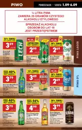 Gazetka promocyjna Biedronka - Od Poniedziałku - Gazetka - ważna od 06.09 do 06.09.2025 - strona 55 - produkty: Piwa, Piwo, Gin, Heineken, Warka, Desperados, Carlsberg, Radler, LG