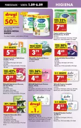 Gazetka promocyjna Biedronka - Od Poniedziałku - Gazetka - ważna od 06.09 do 06.09.2025 - strona 60 - produkty: Naturell, Rum, Gra, Papier, Bell, Sati, Discreet, Tera, Tampony, Papier toaletowy, Leon, Ręcznik, Tonik, Chusteczki, Podpaski, Bella, Ręczniki papierowe, Wkładki, Naturella, Fa