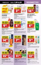 Gazetka promocyjna Biedronka - Od Poniedziałku - Gazetka - ważna od 06.09 do 06.09.2025 - strona 62 - produkty: Palette, Elseve, Pantene, Hegron, Sati, Taft, Schauma, Szampon, Garnier, Lakier do włosów, Be Be, Odżywka, Olej, Niuqi, Lakier, Farba do włosów, Fa