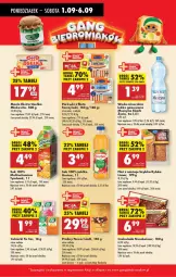 Gazetka promocyjna Biedronka - Od Poniedziałku - Gazetka - ważna od 06.09 do 06.09.2025 - strona 66 - produkty: Kurczak, Sok, Ser, Mus, Cukier, Parówki, Praliny, Filet z mintaja, Tarczyński, Czekolada, Tymbark, Szyna, Nuxe, Woda mineralna, Cukierki, Mintaj, Woda, Masło, Lindt, Lisner, Hortex, Mleko