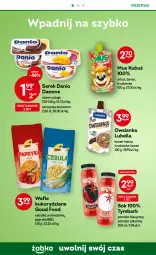 Gazetka promocyjna Żabka - Gazetka - ważna od 15.11 do 15.11.2022 - strona 25 - produkty: Lubella, Sok, Ser, Mus, Danone, Bell, Papryka, Wafle, Serek, Owsianka, Tymbark, Danio, Kubuś, Bella, Arbuz, Kakao