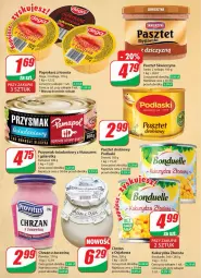 Gazetka promocyjna Dino - Gazetka 11/2024 - Gazetka - ważna od 19.03 do 19.03.2024 - strona 21 - produkty: Chrzan, Sos, Paprykarz, Papryka, Bonduelle, Pasztet, Sante, Dega, Podlaski, Danio, Kukurydza