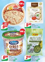 Gazetka promocyjna Dino - Gazetka 11/2024 - Gazetka - ważna od 19.03 do 19.03.2024 - strona 40 - produkty: Sałatka, Pierogi, Sałat, Virtu, Pizza, Lisner
