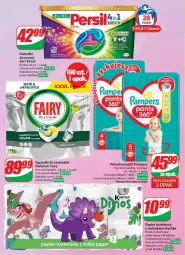 Gazetka promocyjna Dino - Gazetka 11/2024 - Gazetka - ważna od 19.03 do 19.03.2024 - strona 62 - produkty: Pampers, Papier, Majtki, Persil, Papier toaletowy, Fairy, Pieluchomajtki, Zmywarki, Kapsułki do prania, Fa