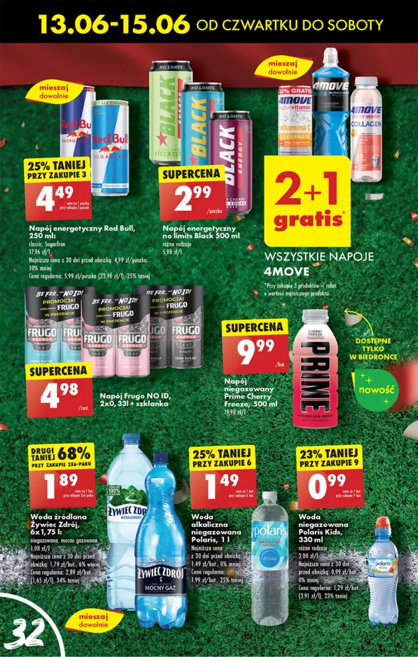 Gazetka promocyjna Biedronka - Od czwartku - ważna 13.06 do 19.06.2024 - strona 40 - produkty: Koc, LANA, Napój, Napój energetyczny, Piec, Por, Red Bull, Woda