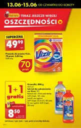 Gazetka promocyjna Biedronka - Od czwartku - Gazetka - ważna od 19.06 do 19.06.2024 - strona 14 - produkty: Gra, Proszek do prania, Kret, Tera, Vizir