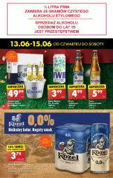 Gazetka promocyjna Biedronka - Od czwartku - Gazetka - ważna od 19.06 do 19.06.2024 - strona 43 - produkty: Piwa, Piwo, Gra, Kozel